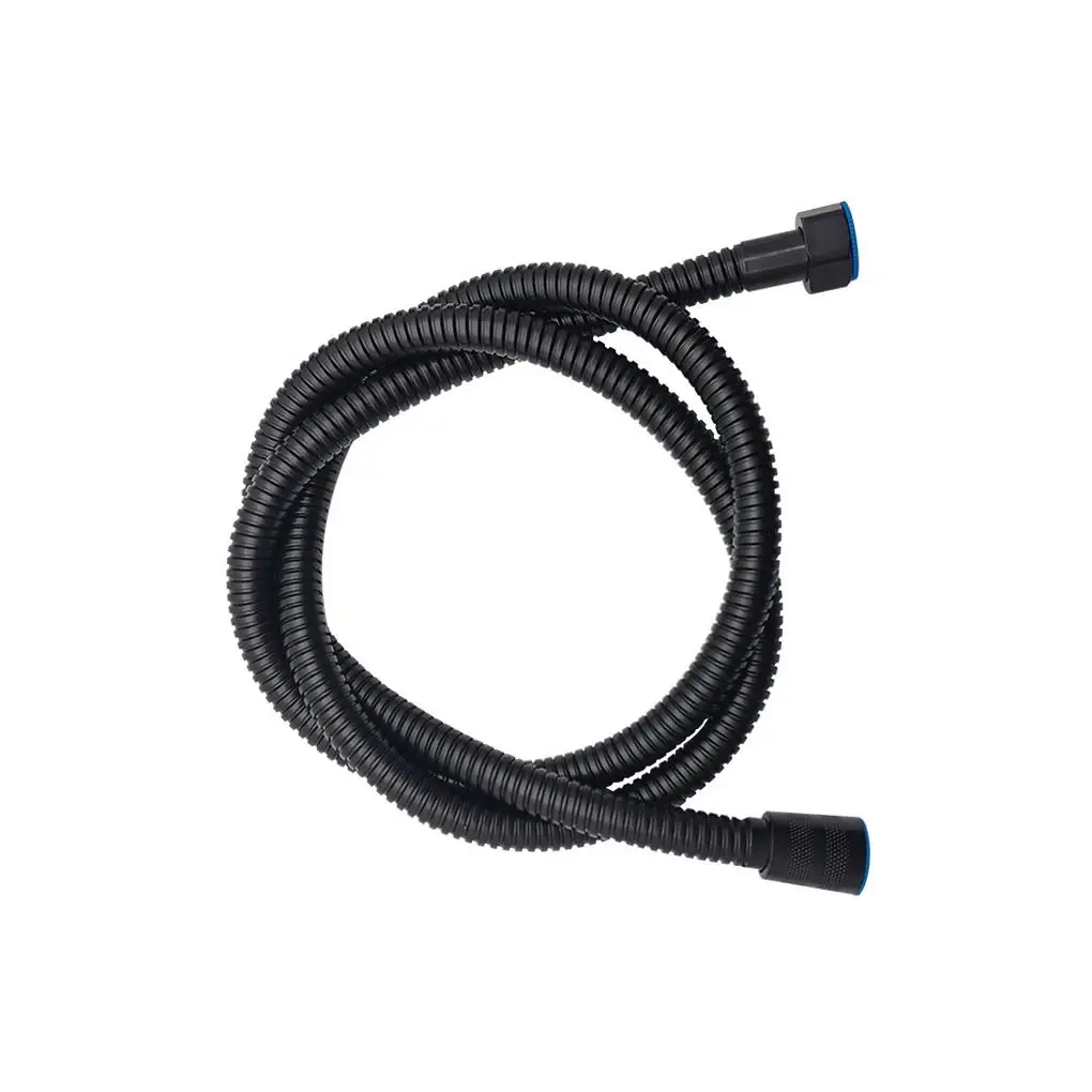 

2 Pcs 1.5 Meter Hose for Pressurize Plastic Hand Spray Household Bath Sprayer Hose Extension, 1.5 Meter Black Hose