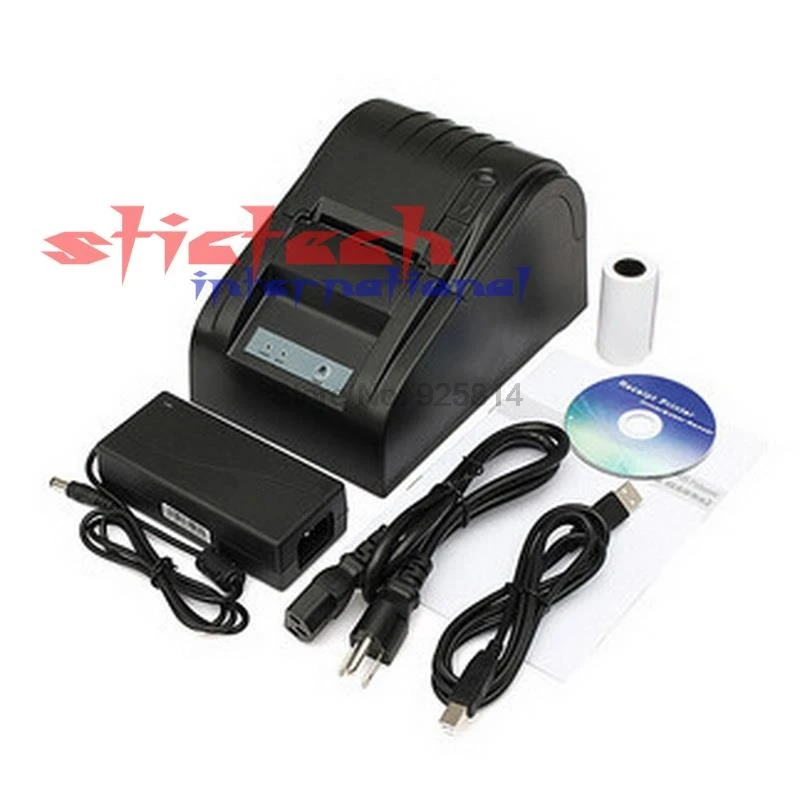 Dhl или ems 10 комплектов оптовая продажа лучшее качество USB 58 мм POS термопринтер Мини