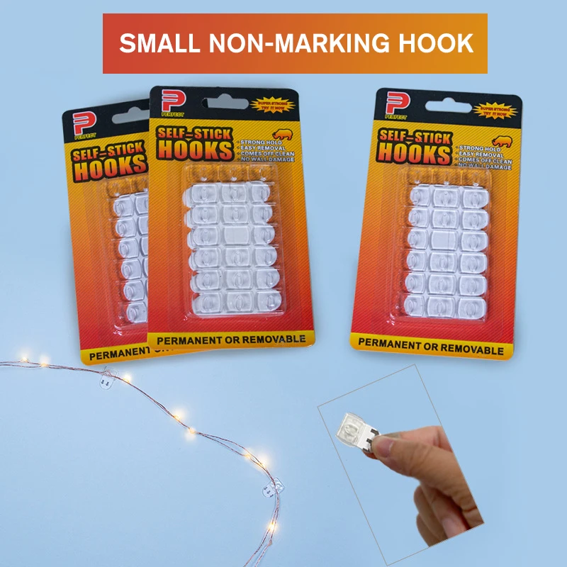 6/20 шт. водонепроницаемые Настенные Мини-крючки | Дом и сад