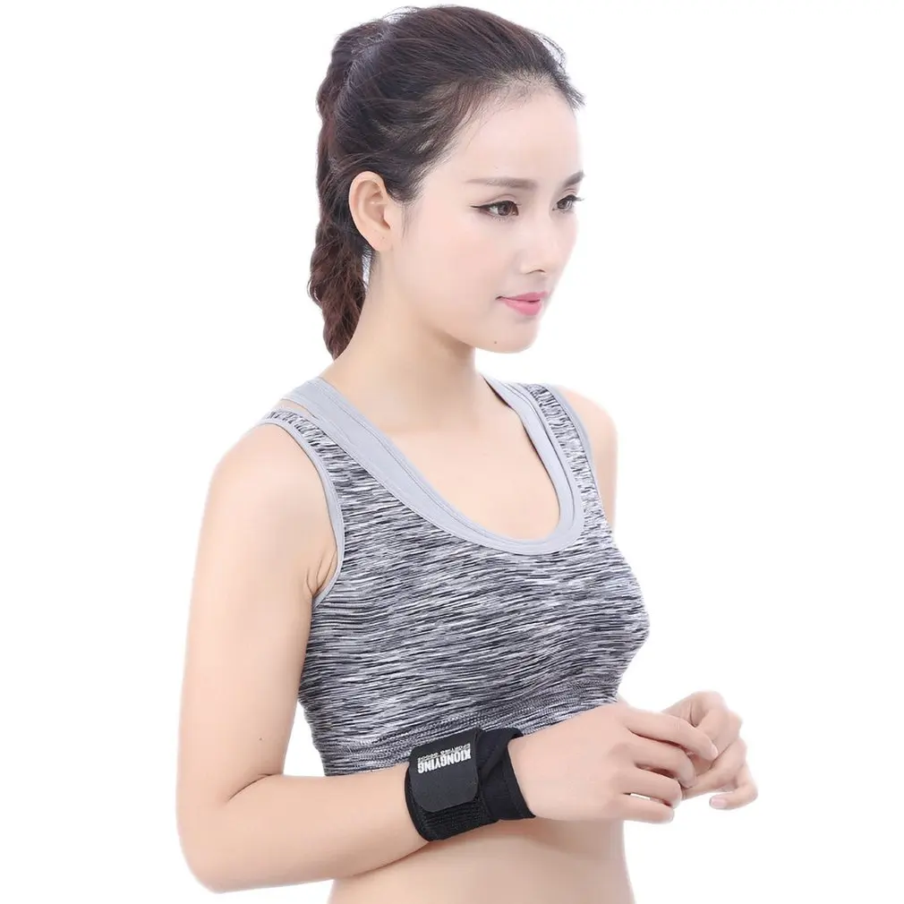 Мужская Женская эластичная повязка на запястье поддержка запястья дышащая