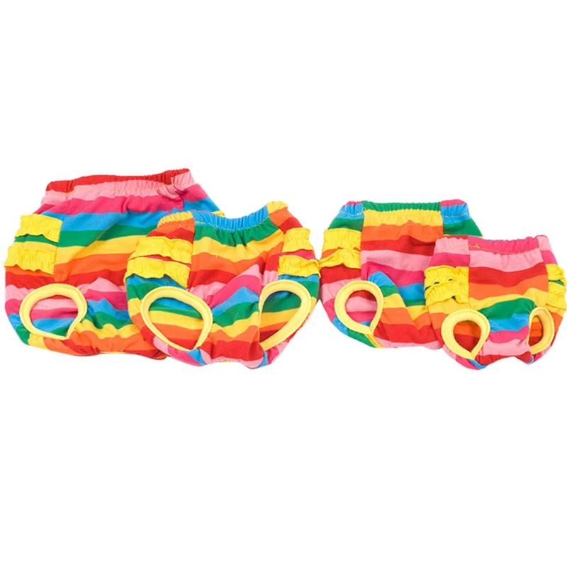 1 шт. полосатые трусики для собак гигиенические штаны домашних животных