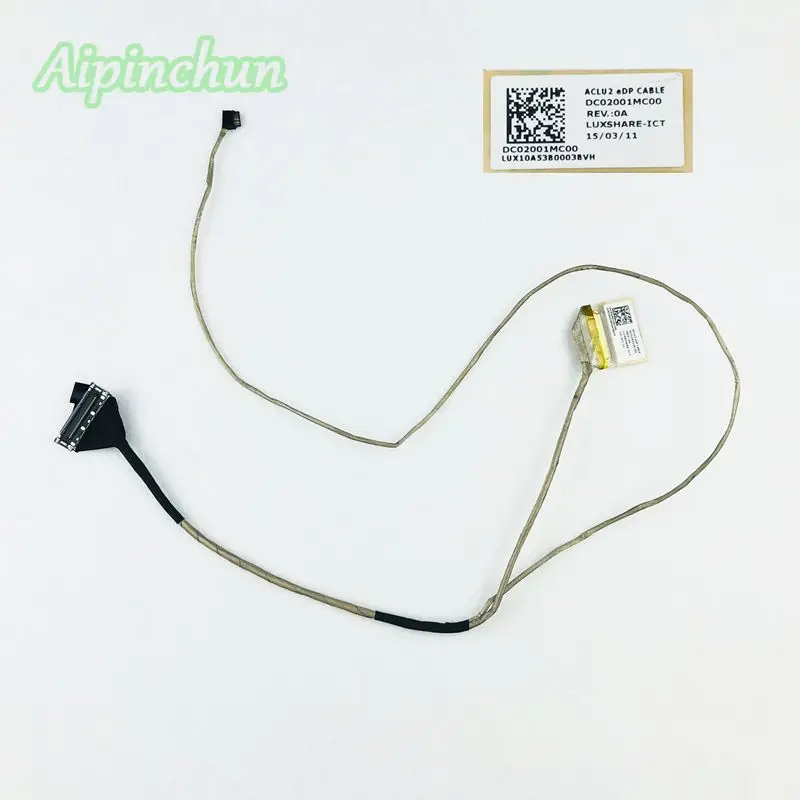 Aipinchun Оптовая продажа Новый ACLU2 eDP кабель для Lenovo IdeaPad G50 30 70 70A Z50 ЖК DC02001MC00|lcd cable|edp