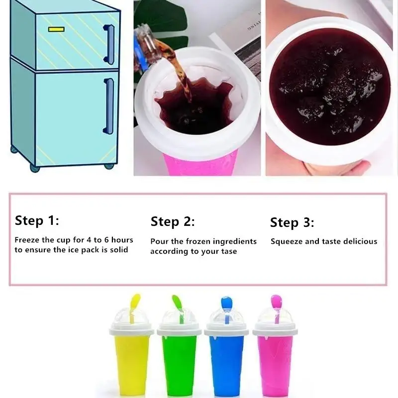 Быстрозамороженные смузи прочная быстроохлаждающая чашка для путешествий