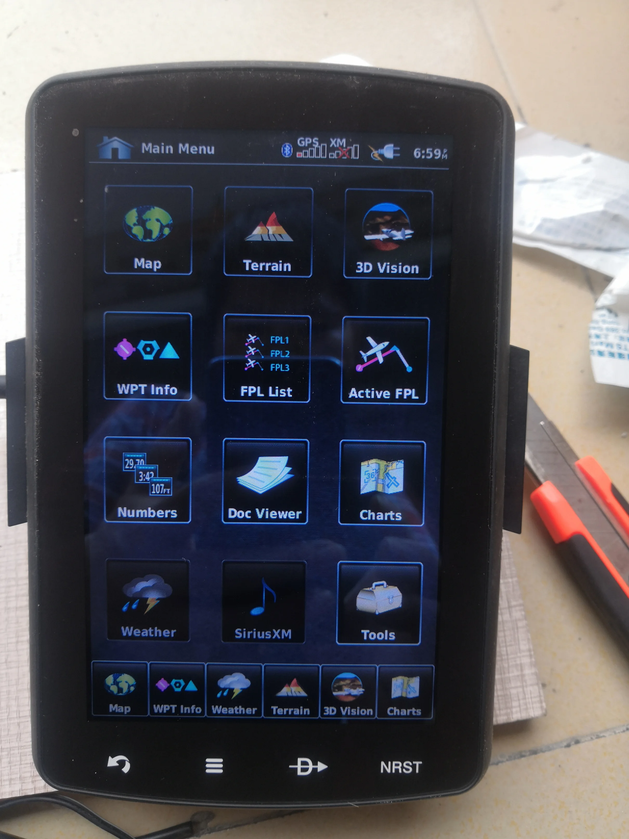 

Garmin Aera 796 Aviation GPS Aircraft GPS Navigator