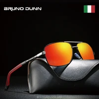 bruno dunn brand polarized sunglasses men fashion eyes protect sun glasses with accessories unisex driving goggles oculos de sol