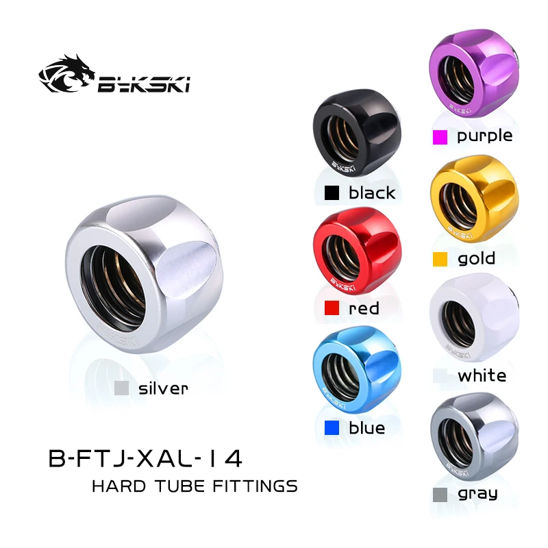 Bykski B FTJ XAL 14 фитинги для жестких труб Boutique Plum Blossom несколько цветов G1/4 ''