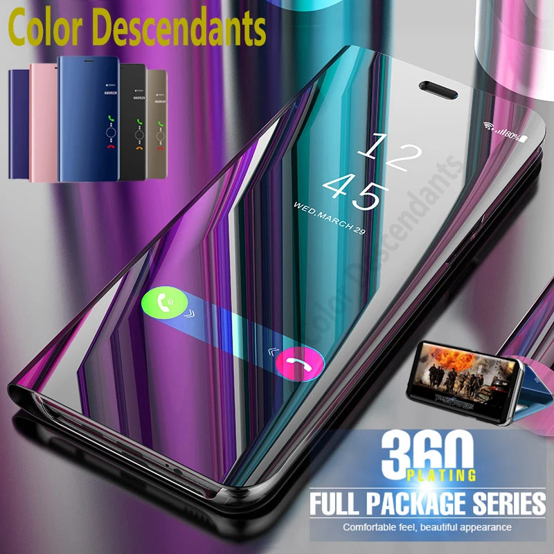 smart mirror magnetic flip phone covers case for huawei honor 10x lite 10 x light 10xlite 6 67 coque fundas caso etui shell free global shipping