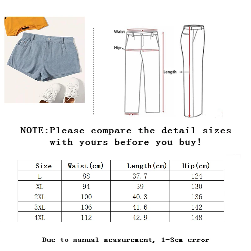 

Zoulv High Waist Pocket Pants 2021 Summer New Shorts Women Casual Fashion All-match Solid Color Loose Wide-leg Zip Pants
