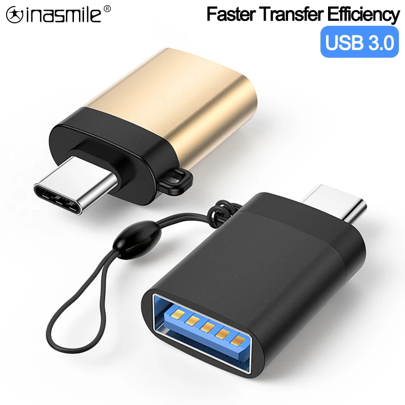 Переходник usb-c/USB 3 0 OTG для Macbook Pro Samsung S20 и т. д. | Мобильные телефоны аксессуары