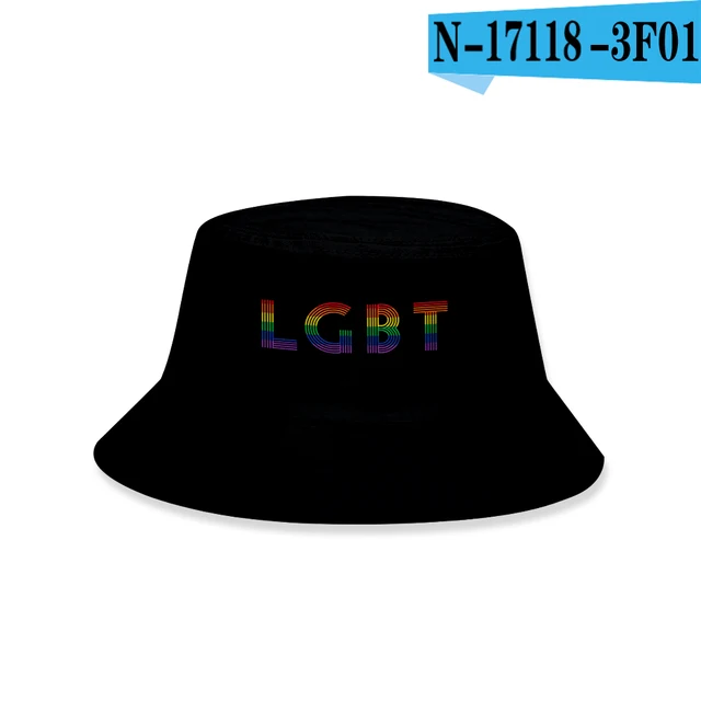 Lgbt новая 3D печатная lgbt Bucket Hats 