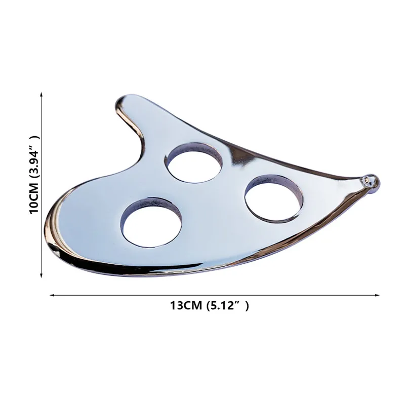

Stainless Steel Scraping Board GuaSha Tool Body Scrapper Massage Plate for Release Pain Relief Guasha Plate Massage Relaxation