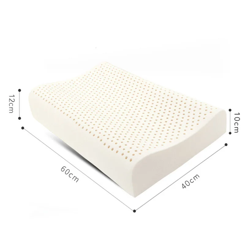 

Thailand Natural Latex Orthopedic Massage Pillow Neck Cervical Spine Protected Remedial Big Vertebrae Pillow