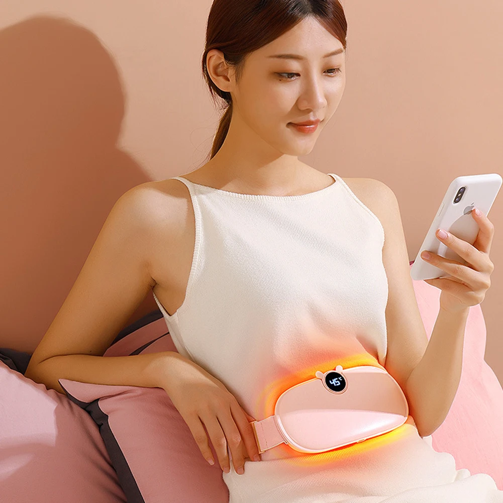 Новый менструальные нагревательная подушка Массажер Электрический