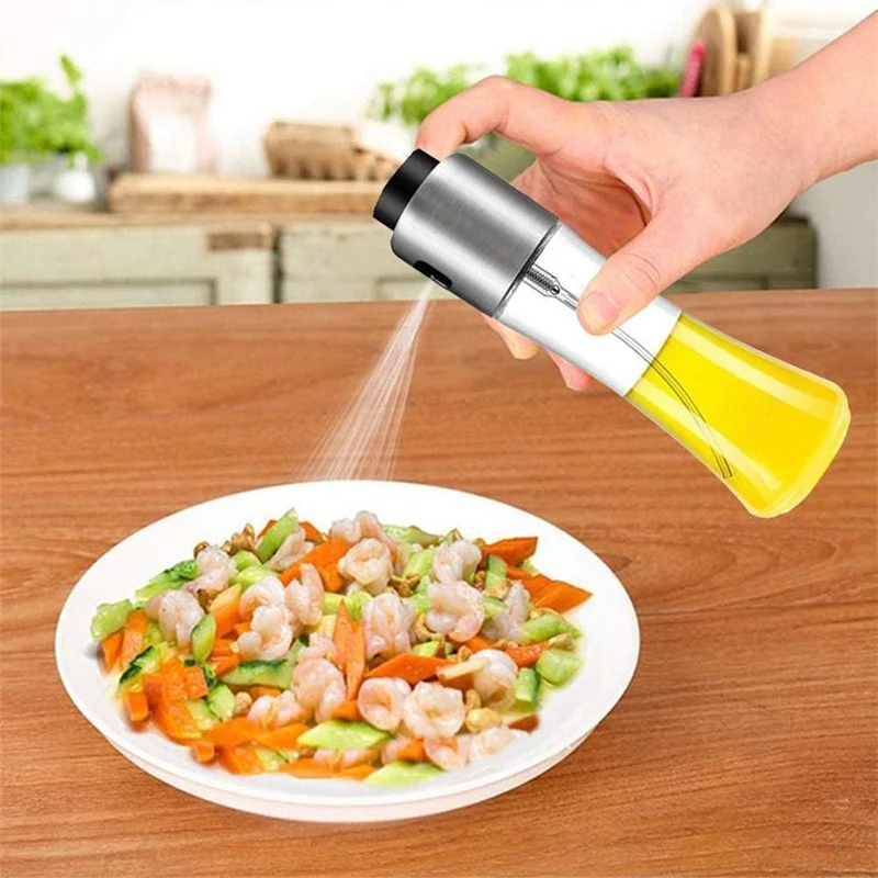 

2 Pcs Cooking Sprayer Bottle,180 Ml Olive Oil Sprayer, Portable Grill Cooking Tool Kitchen Seasoning Dispenser