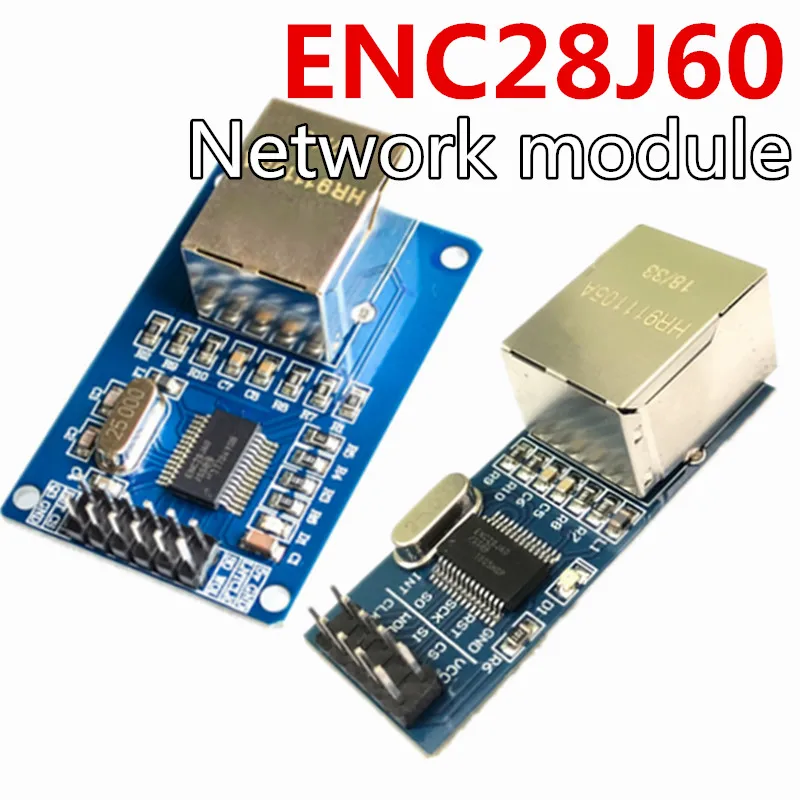 Сетевой модуль с интерфейсом SPI ENC28J60 Ethernet|Интегральные схемы| |