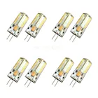 6- 10 шт.лот G4 Светодиодная Лампочка 3 Вт 5 Вт 9 Вт 12 Вт 15 Вт SMD 3014 220 В переменного тока 110 в белыйтеплый белый свет сменная галогенная Люстра для прожектора