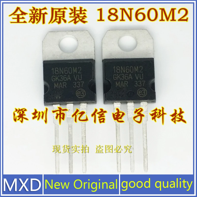 5 шт./лот новая Оригинальная МОП-трубка с полевым эффектом 18N60M2 18A600V хорошего