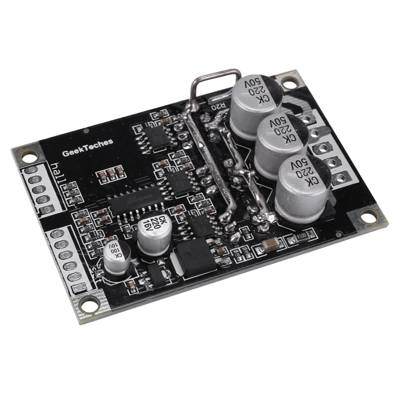 

15A 500W Dc12V-36V Brushless Motor Speed Controller Bldc Driver Board With Hall