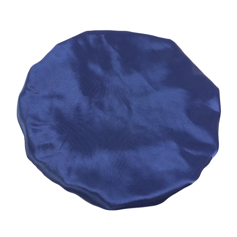 

Soft Bonnet Women Elastic Wide Band Night Sleep Hat Chemo Caps Hair Loss Cover Fashion Head Wrap Hair Turban Cap Satin Hijabs