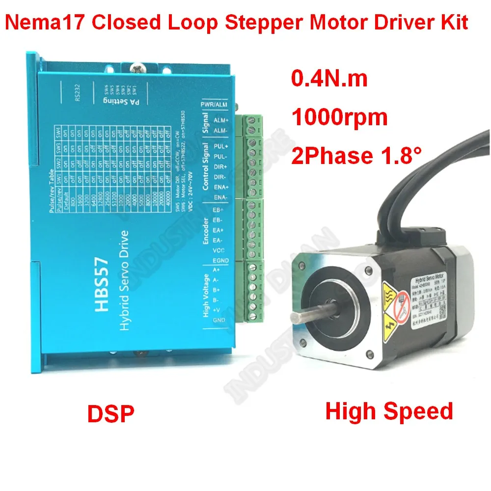 Драйвер шагового двигателя Nema17 с замкнутым контуром гибридный сервопривод 42 мм