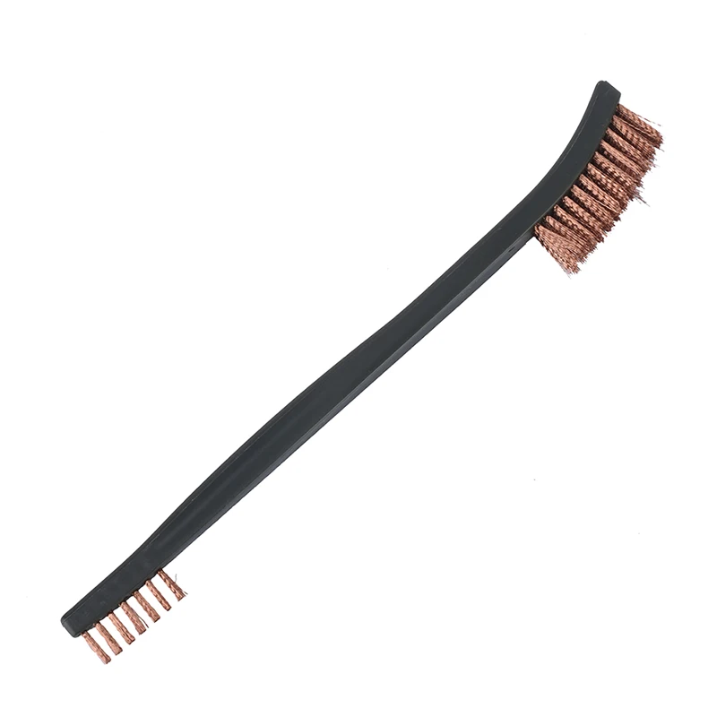 

1pcs Brass Brush Double Ended Wire Brush Tool Gun Cleaning Tool Rifle Cleaner Hunting gun Accessory Rifle Cleaning Tool