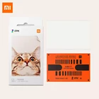 Оригинальный Карманный принтер Xiaomi ZINK, бумага, самоклеящаяся фотопечать на 102050 листов для 3-дюймового карманного мини-фотопринтера Xiaomi