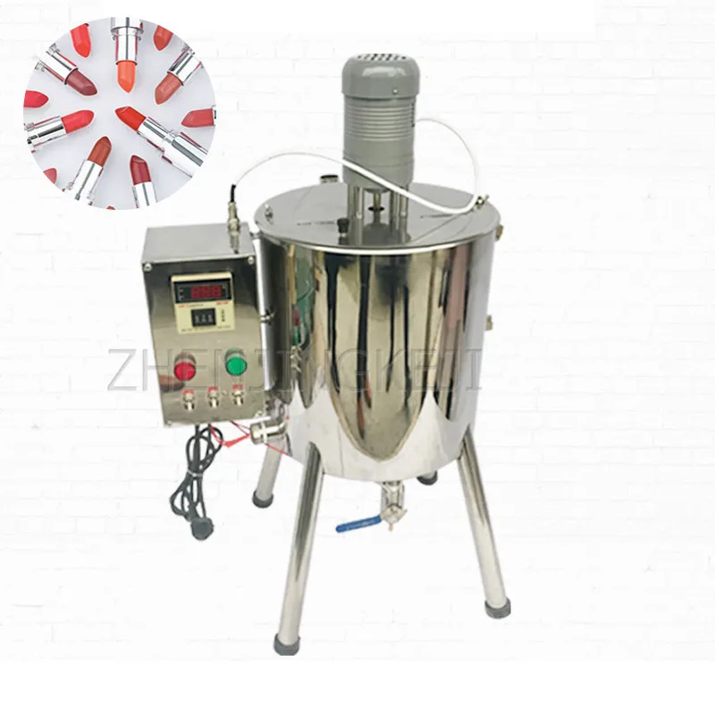 

15L Heating Stirring Filling Machine Manual Operation Stainless Steel Shell Lipstick Lipstick Heating Melting Easy To Operate