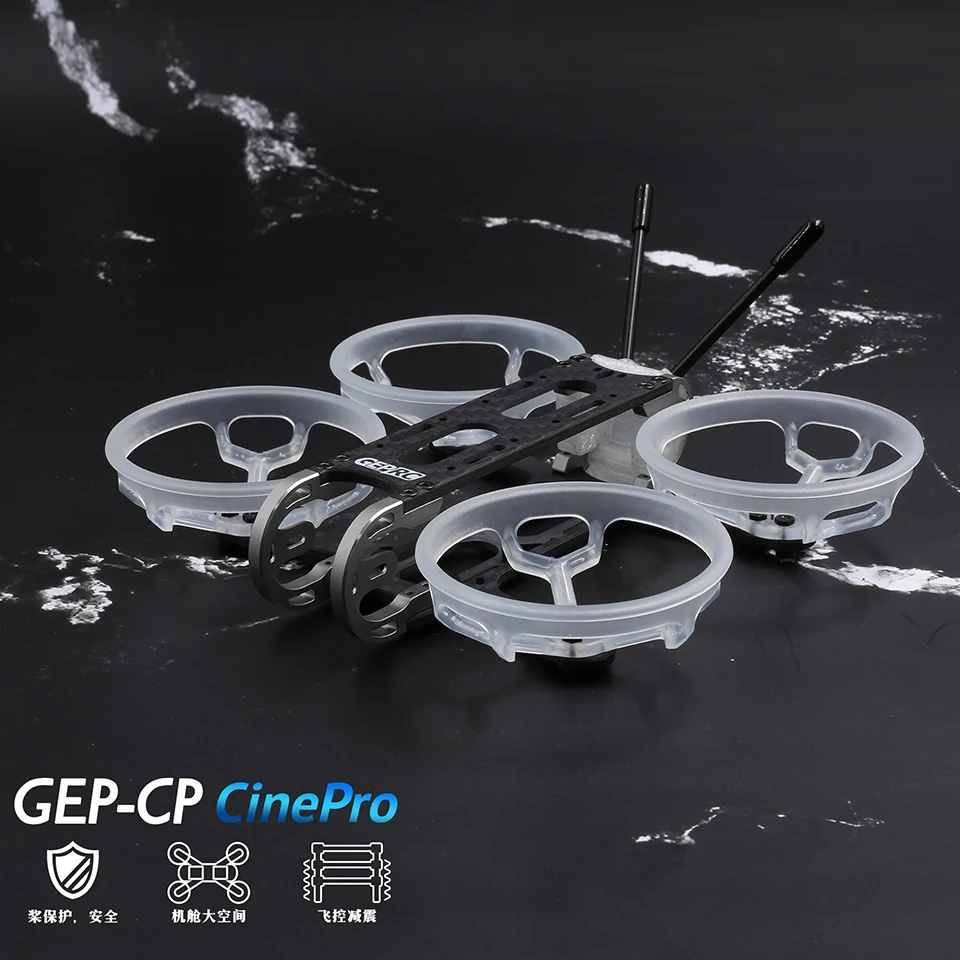 GEPRC GEP-CP Фристайл FPV Racer рама беспилотника комплект 2 дюйма 115 мм Cinepro стойка для DIY Радиоуправляемый гонщик cinewhop Квадрокоптер запасные части