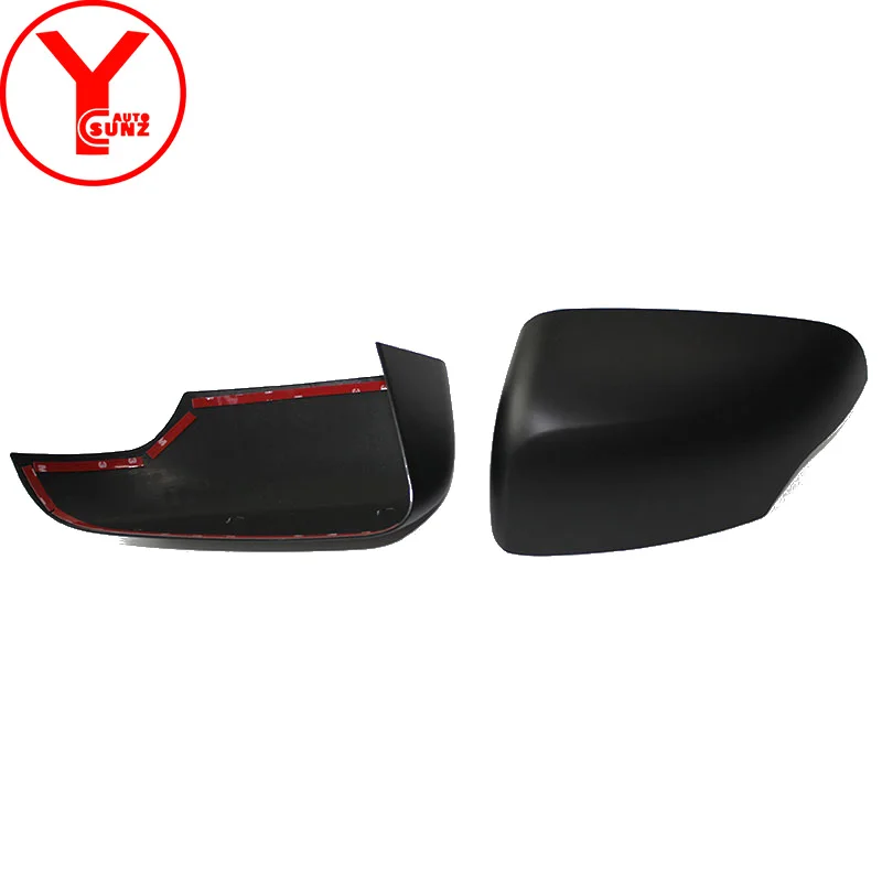 Черные автомобильные аксессуары YCSUNZ из АБС пластика чехол для зеркала заднего