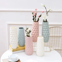 creativity simple plastic vase living room bedroom decoration ornaments simulation dried flower vase flower arrangement plastic