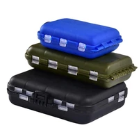hot waterproof multifunctional mini plastic lure hook fishing tackle boxes small storage case carp fishing accessories pesca