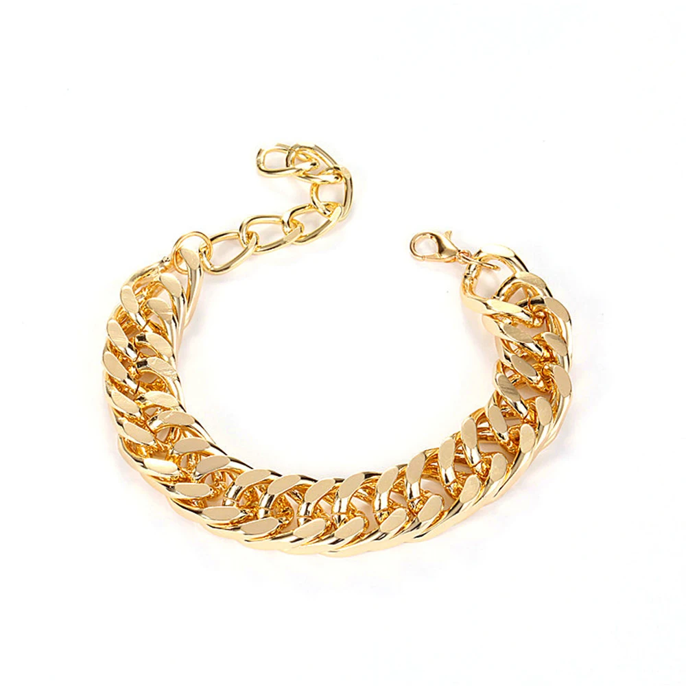 Кубинский чокер Майами Женский массивное ожерелье под воротник в стиле панк и