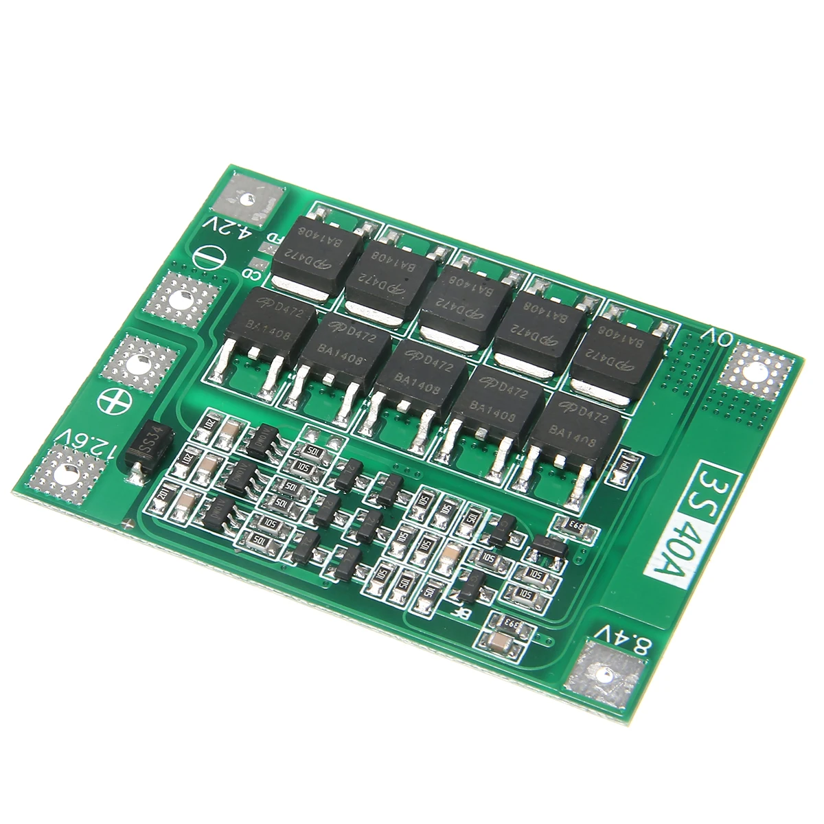 Новое поступление 1 шт 3S 11 V 12 6 40A 18650 литий ионный аккумулятор плата защиты BMS