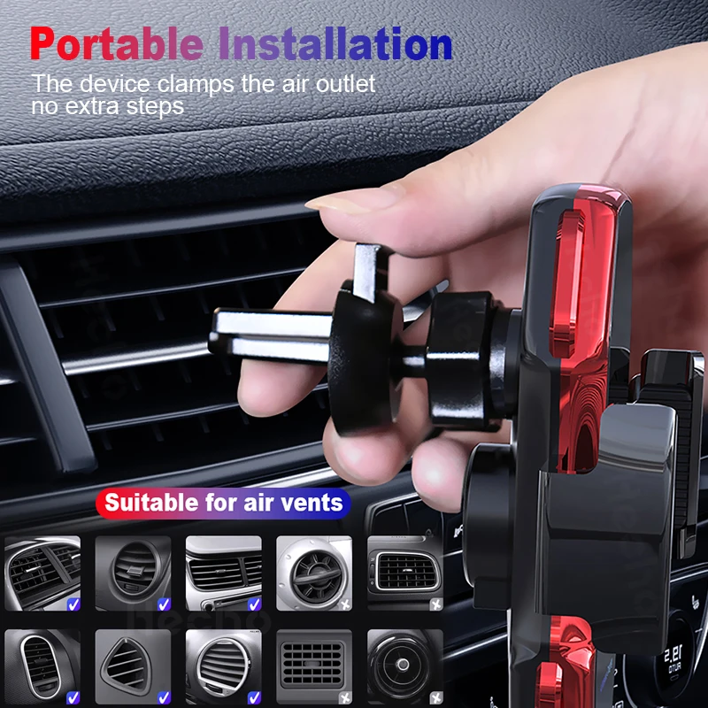 

Automatic Clamping 10W Fast Car Wireless Charger for Samsung S10 iPhone 11 Pro XS Infrared Sensor Qi Charging Phone Holder Mount