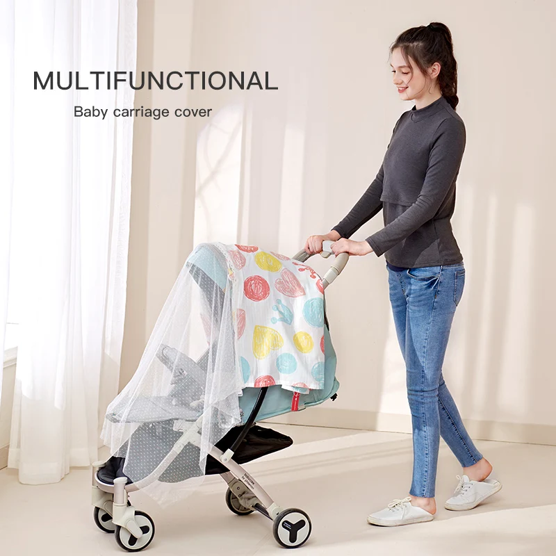 Дышащий чехол YATEMAO для кормления грудью 100% хлопок фартук грудного вскармливания