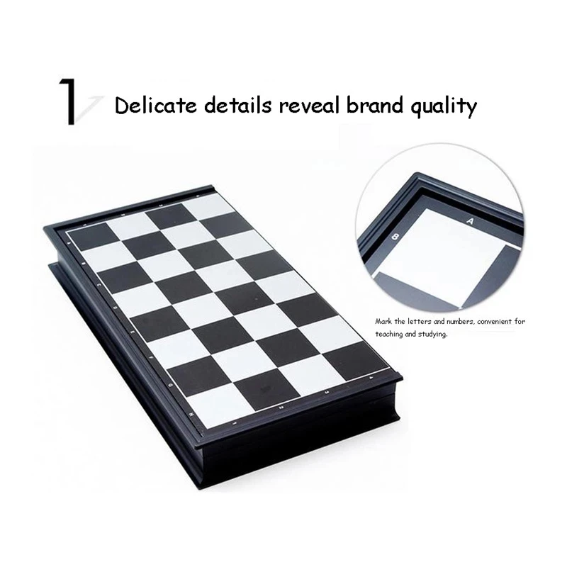 NewHigh Quality Chess Game Medieval Set With Chessboard 32 Pieces Gold Silver Magnetic WPC | Спорт и развлечения