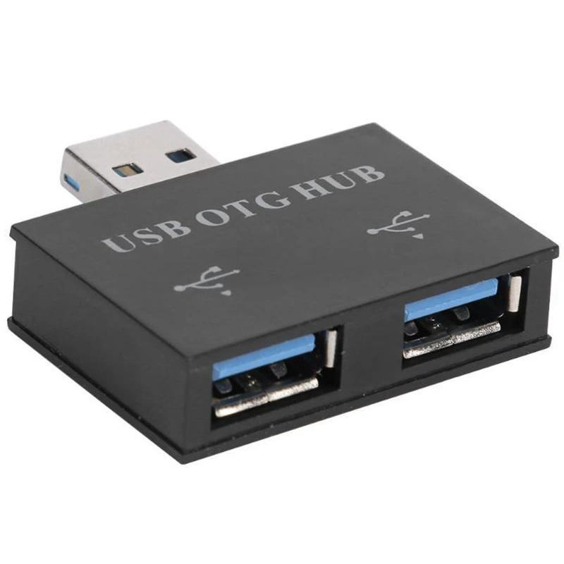Микро-usb-хаб USB OTG адаптер мини двойной USB2.0 сплиттер концентратор для телефона