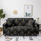 Геометрический эластичный чехол для дивана в гостиную, полиэстеровый чехол для дивана, плотно закрывающий полноразмерный чехол для дивана, защита мебели