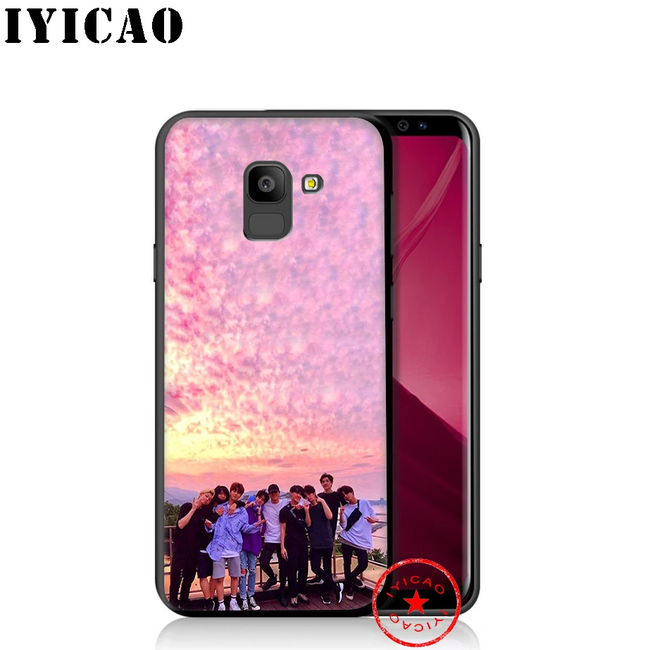IYICAO Stray Kids Soft Phone Case for Samsung Galaxy A9 A8 A7 J6 A6 Plus 2018 A5 A3 2016 2017 Silicone Cover |