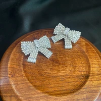 big earrings unusual womens crystal butterfly statement earrings wedding bridal earring accesories for women jewelry wholesale