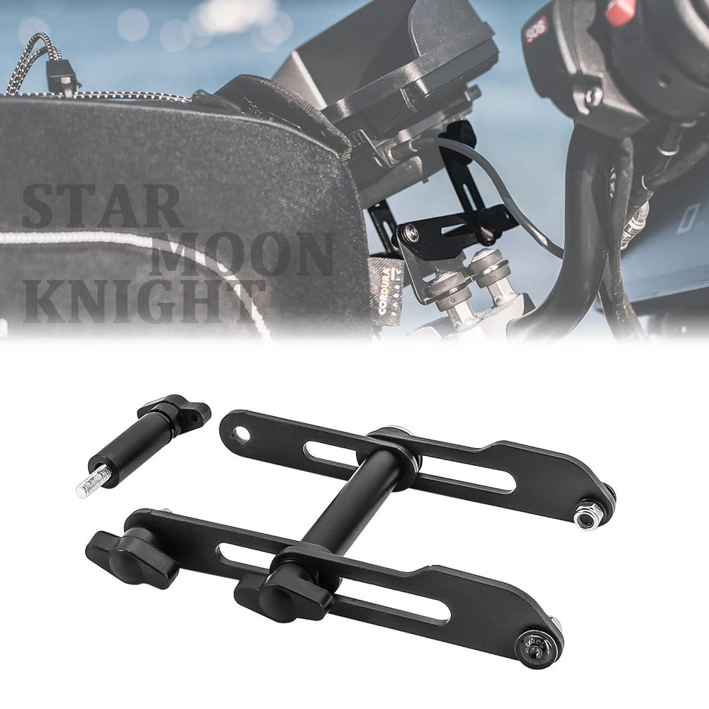 

Motorcycle Adjustable Extend Stand Holder Mobile Phone GPS Navigation Plate Bracket For BMW R1200R R1200RS R1250R R1250RS LC