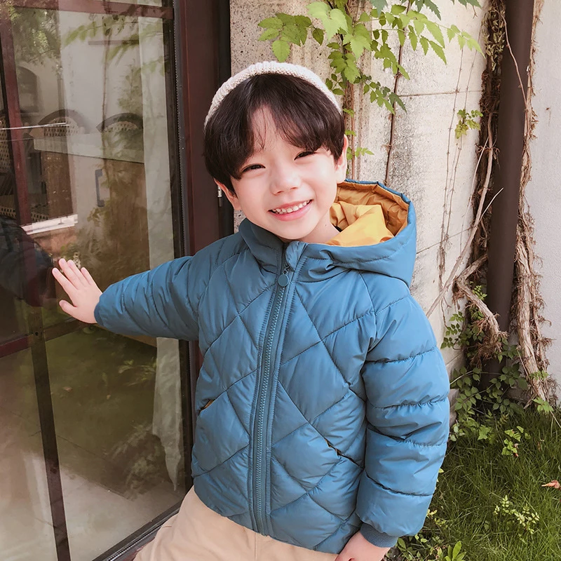 Детская куртка с капюшоном на возраст 2 8 лет|Пуховики и парки| |