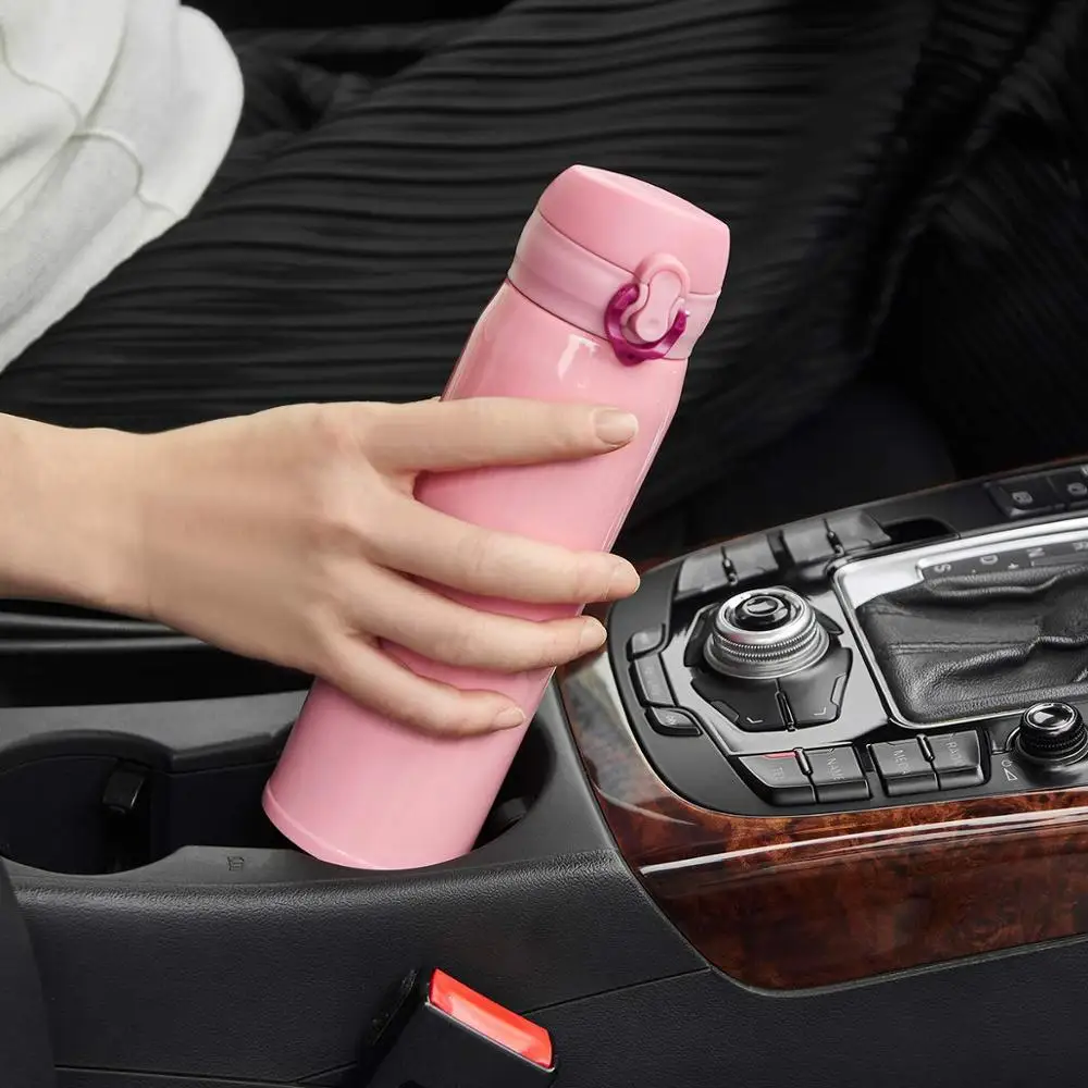 

Изолированные вакуумные фляжки 500 мл, термокружки из нержавеющей стали 304 для поддержания холодной и теплой воды, кружка для кофе и чая, выдв...