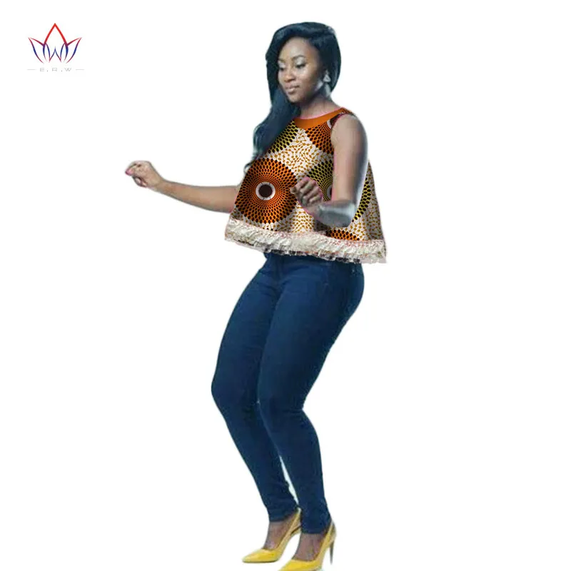 2017 BRW Африканский стиль женская современная мода женские топы Дашики с