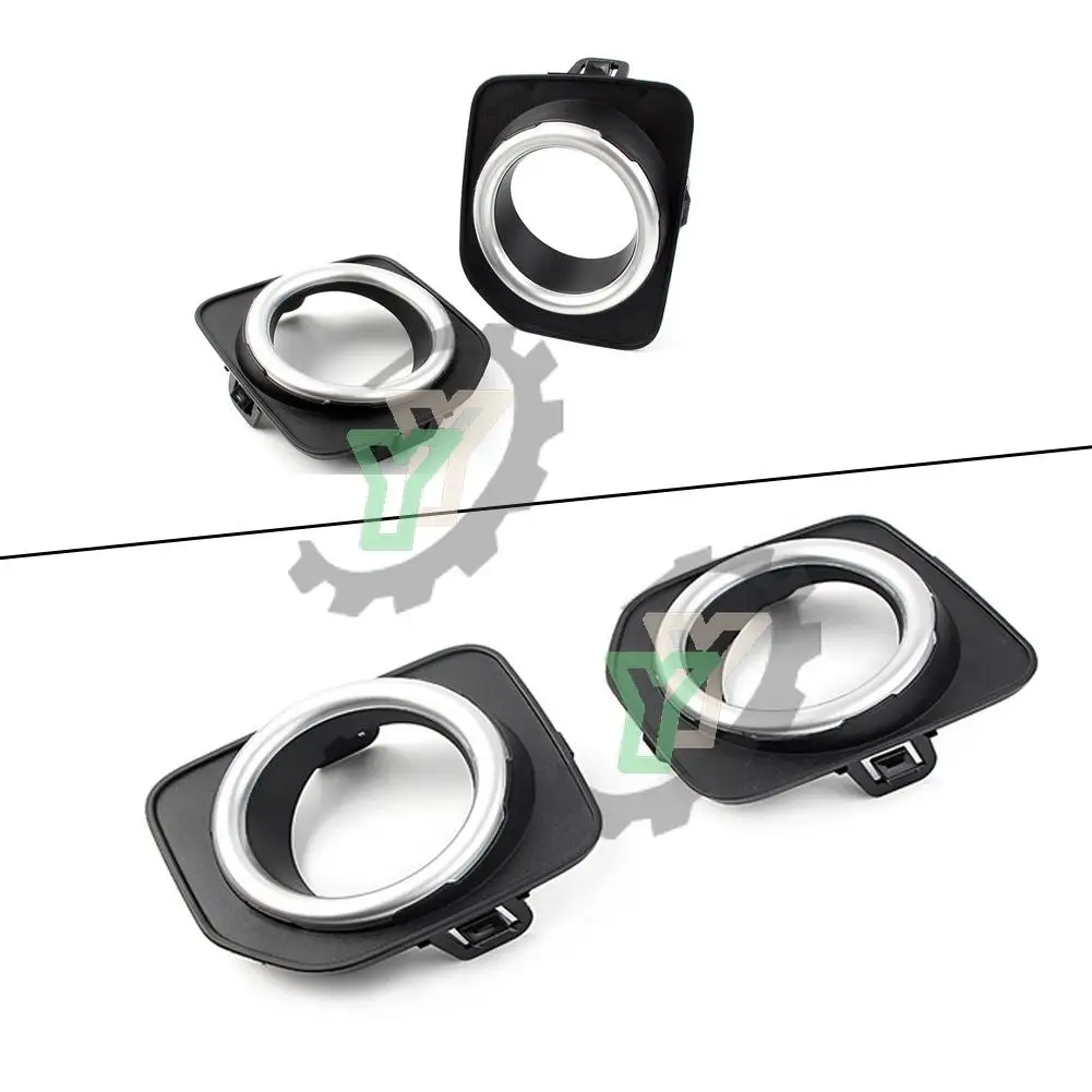 

For Land Rover LR4 Discovery 4 2014 2015 2016 LR051335 +LR051337 2Pcs Car Fog Light Lamp Bezel Cover Front Bumper
