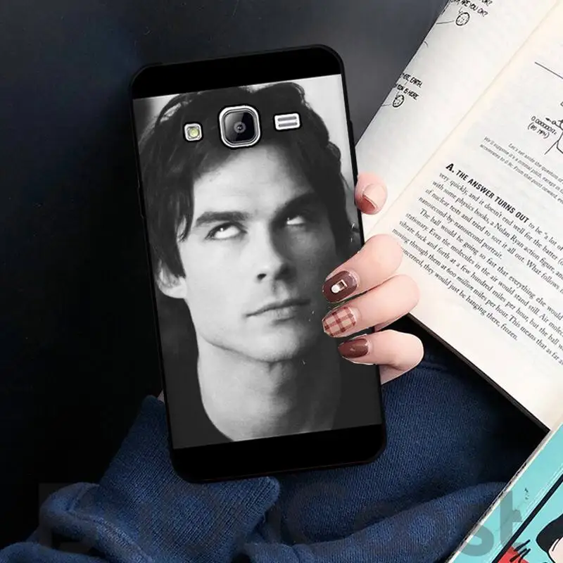 

Vampire Diaries Stefan Damon Salvatore Phone Case For Samsung Galaxy J7 J6 J8 J4 J4Plus J7 DUO 2018 J7NEO J7Core J2 J5 J7 Prime
