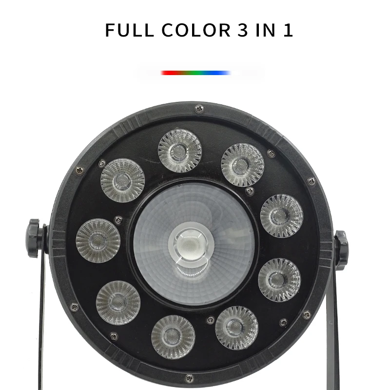 Плоские светодиодные светильники Par DMX512 сценическое оборудование для диджея 24