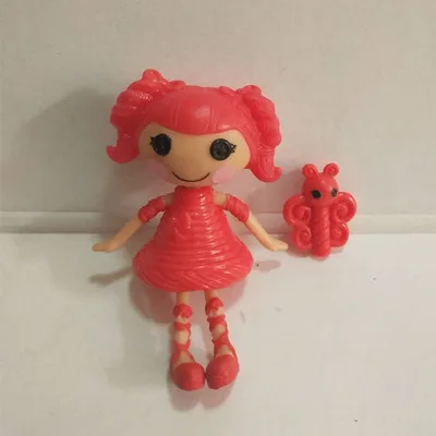 Lalaloopsy Мини Lala Oopsie принцесса кукла Фигурка куклы для девочек детские игрушки украшения подарки для детей - Цвет: Небесно-голубой