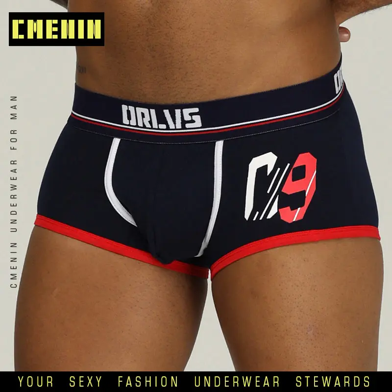 Сексуальное мужское нижнее белье боксеры шорты хлопковое Мужское мужские трусы