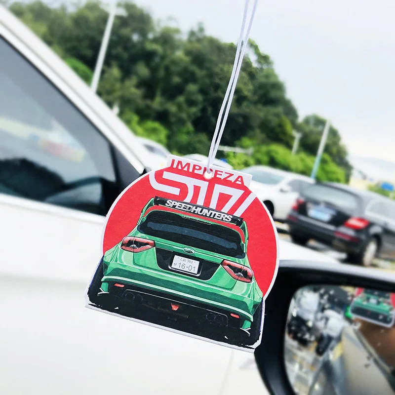 26 Black ice JDM СТИЛЬ автомобиля заднего вида Mirrow Pendent освежитель воздуха твердый бумажный поршневой тормозной диск Nos турбоколесо обод амортизатор - Название цвета: 26 Black ice